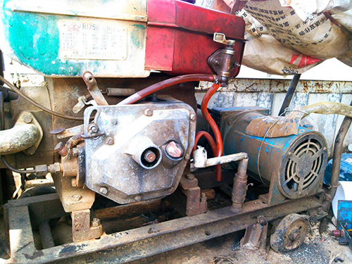 宁晋单杠柴油机发电机出租